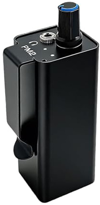 SHOOYIO Amplificateur de casque professionnel en métal 6,35 mm/entrée XLR sortie 3,5 mm Studio Portable