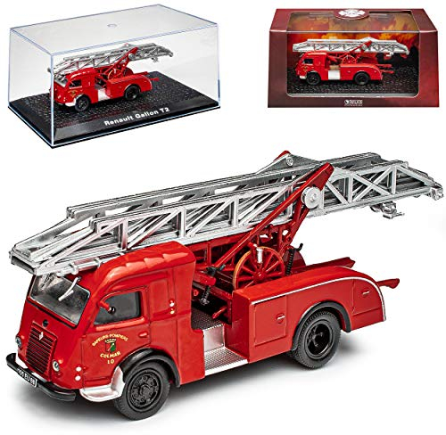 Renautl Galion T2 Feuerwehr Sapeurs Pompiers Colmar Rot 1/72 Atlas Modell Auto