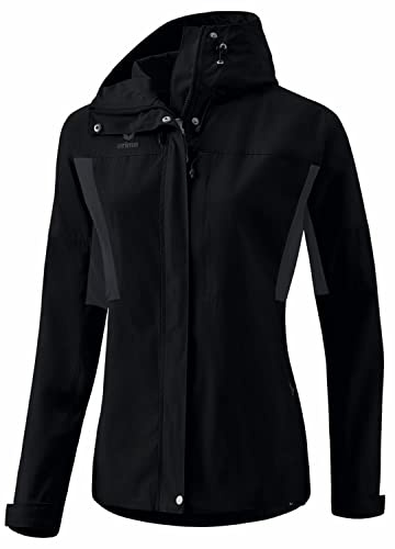 Erima Damen Multifunktions Jacke (2062314), schwarz, 36