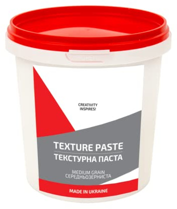 7 Artists Texture Paste 500 ml Media – Pasta Acrilica per Modellare Bianca per Tela e Quadri in Rilievo | Pasta Strutturale per Quadri, Arte, Modellismo e Pittura Acrilica | Modelling Paste