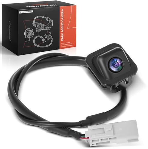 A-Premium Park Assist Camera Rear View Backup Reverse Camera Compatible with Select Cadillac Models - 2013 2014 2015 XTS
