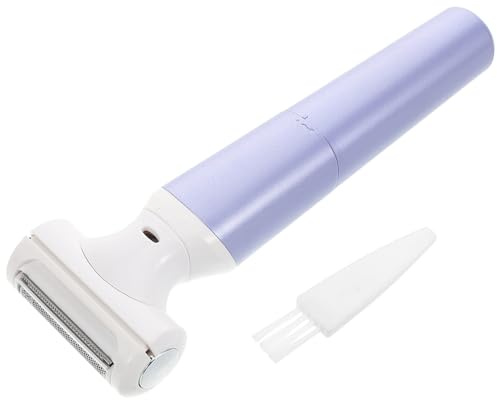 Didiseaon Épilateur Bikini Étanche Sans Fil Bleu Pour Femmes Rasoir Électrique Doux Multi-usage Pour Visage Et Corps Rasoir Compact Pour Épilation Rapide