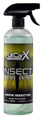 AutoFullCar – Insect Remover 750ml Limpia Insectos Coche FullCarX, Sin Frotar, Rápido y Eficaz, Protege Carrocería, Cristales, Plásticos, Detailing Profesional