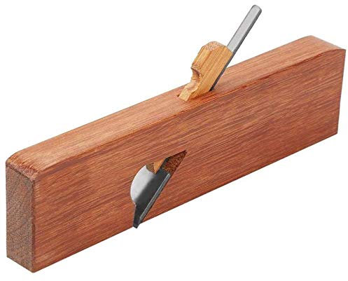 Woodworking Hand Plane Rosewood Cable-Line, Wooden Shoulder Plane Bull-Nose Chisel Plane for Woodworking Craft DIY
