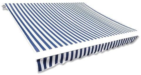 Ricambio per tenda da sole da terrazzo, 100% poliestere, rivestimento, protezione solare per tende da balcone, telo parasole impermeabile per esterni, metabolismo delle tende da sole per terrazze