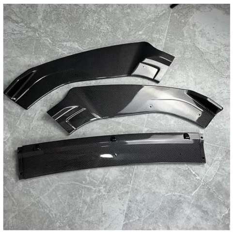 DQRG Frontspoiler Lippe Auto Front Stoßstange Splitter Lippe Für VW Für Golf 7 7,5 MK7 MK 7,5 Für GTI Für GTD R Für R-Linie Alle Modelle 2012-2020 Frontstoßstange Spoiler(Kohlenstoff-Look)