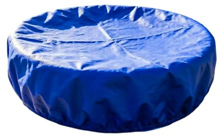 Cubierta hinchable para piscina, resistente al polvo, cordón resistente al desgarro, fácil de instalar, para jardín, terraza, césped, patio