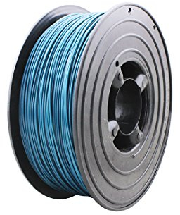3D Filament 1kg B-Ware Filament Rolle in verschiedenen Farben Rot Gold Silber Grün Blau Braun Lila Violett Beige Transparent Gelb Orange Schwarz Weiß (Ozean-Blau (B-Ware))