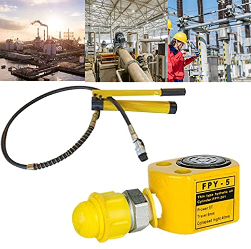 LXX Hydraulikzylinder mit Handpumpe Hydraulischer Wagenheber Super Dünn 5T/10T/20T/30T