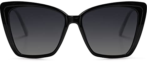 SOJOS Sonnenbrille Damen Cateye Retro,Vintage Mode Katzenauge Polarisierte Quadratisch Sonnenbrillen Größ UV-Schutz SJ2206