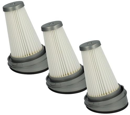 vhbw 3x filtre compatible avec Moulinex X-Pert 160 MS7221WO, X-Pert 160 MS7233WO aspirateur - Filtre HEPA contre les allergies