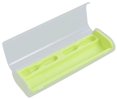 minkissy Elektrische Zahnbürsten-Etui, Reise-Tragetasche, Zahnersatz-Badbehälter, Reinigungskoffer, Zahnbürsten-Reiseetui, Zahnbürstenetui für Reinigung, tragbarer Zahnbürstenhalter