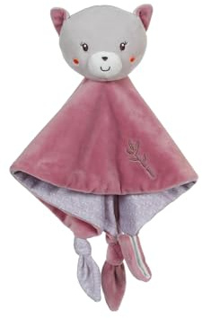Gipsy Quadratisches Schmusetuch Bamboo Katze – 24 cm S/Karte