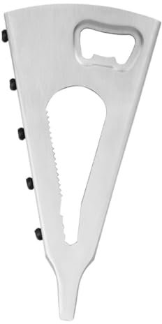 Hoement Abrebotellas Manual Inoxidable Práctico Abridor De Botellas Para Cocina y Restaurantes Para Cerveza y Latas