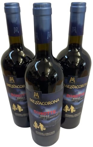 Mezzacorona, Dinotte Red Blend Rosso IGT 2022, Rotwein aus Italien, 750ml, 3er-Set