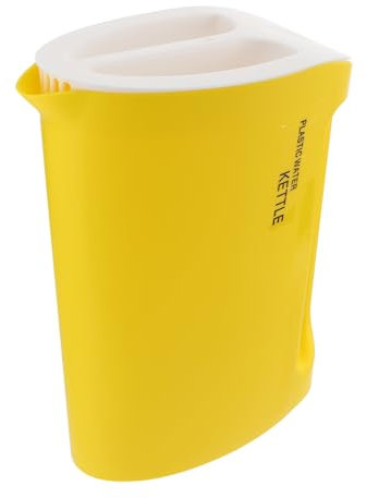 Gatuida Brocca Per Acqua Estiva 2200ml Manico e Coperchio Brocca Per Acqua Graduata in Materiale Spesso Di Raffreddamento Per Uso Domestico e Intrattenimento