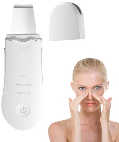 Espátula Facial Aparato limpiador profundo y masajeador | Espátula Facial Recargable Para Nariz Mejillas Frente Hogar Dormitorio Viajes Madre Esposa Novia Amigas