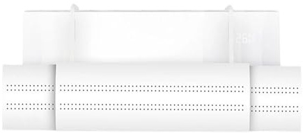 Parabrisas para aire acondicionado split | Deflector de flujo para aire acondicionado | Salida antisoplado directa, guía de frío ajustable en la pared, compatible con varios dispositivos, fácil