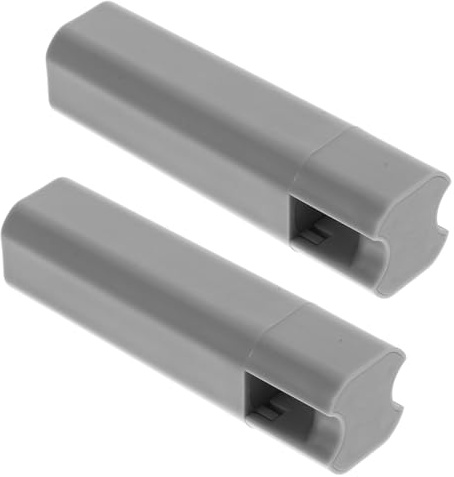 ORFOFE 2pièces Poignées De Cordon pour Stores Rideaux Anti-Vent Accessoires Ergonomiques Plastique Gris Poignée De Fenêtre pour Stores Enrouleurs Et Vénitiens
