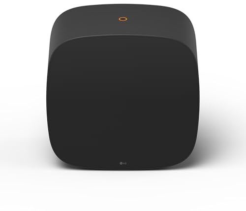 LG Sound Suite Subwoofer W7 (220 Watt) mit Dolby Atmos FlexConnect-Technologie (8-Zoll-Treiber, WLAN, USB-C), schwarz [Modelljahr 2026]