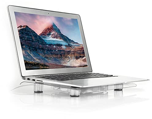 Bewinner Base di Raffreddamento per Laptop USB Ultra Silenziosa con Luce LED RGB per Notebook - Ventola di Raffreddamento Portatile per Notebook da 1400 Giri/min, Base Antiscivolo per Protezione Dal