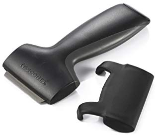 Tescoma Precioso Raschietto per Piani Cottura in vetroceramica, Nero