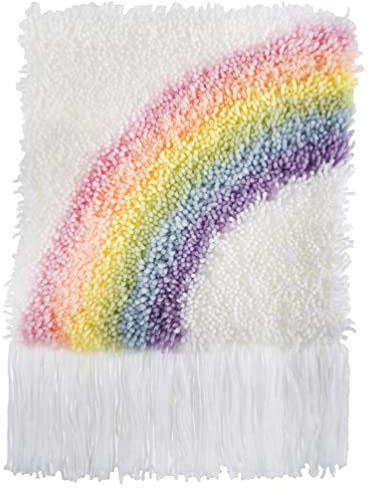 Trimits Latch Hook Kit, Rainbow, 30 x 30cm, GCK100