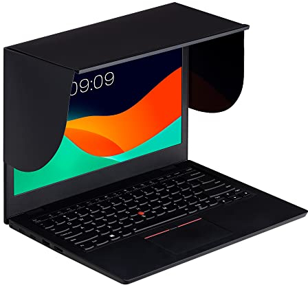 kwmobile Parasol para portátil - Sombrilla para Trabajar con Ordenador al Sol Exterior Piscina Playa - Protector con Adhesivos para computadora 13