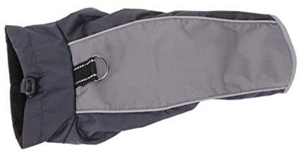 POPETPOP Wasserdichter Hundemantel Winterfeste Hundejacke Mit Futter Atmungsaktiv Und Bequem Für Große Hunde Schützt Vor Regen Wind Und Schnee Reflektierende Details Für