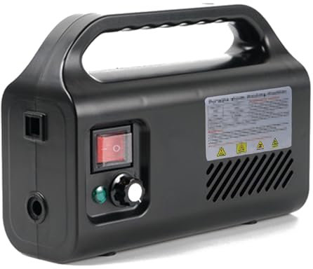 Macchina per la pulizia a vapore ad alta pressione da 2500 W, pressione di 3 BAR, pulitore a vapore portatile per cappa aspirante, condizionatore d'aria, auto, moquette,Black