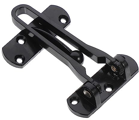 AUTSUPPL Verrou De Porte à Barre Pivotante Loquet De Verrouillage Pour Maison Bureaux Protection De Porte Alliage De Zinc