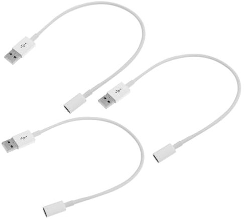 SWOOMEY 3pcs Type-c to Usb Extension Cable Phone Charger Cable Fast Charging and Data Transmission