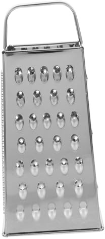 POPETPOP Rallador Cuatro Caras Preparación para Verduras Rápida en Multifunción de Acero Inoxidable Cocina Frutas Hogar