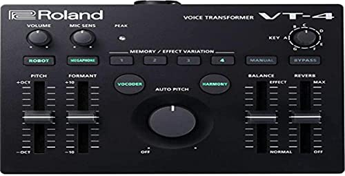 Roland Aira VT-4 Voice Transformer, Harmonizer, Vocoder NEU, Schwarz
