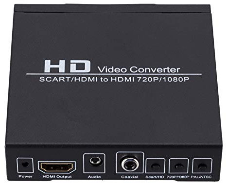 SCART+HDMI vers HDMI+Digatal péritel vers HDMI Convertisseur Audio
