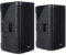 Pronomic C-212 MA Set Estéreo - Dos Cajas activas de 2 vías - Potencia: 2000 vatios - Woofer 12 + Tweeter de 1,75 - Receptor Bluetooth y presets DSP - Caja de plástico con inclinación para Monitor
