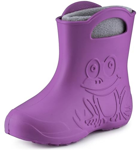 Ladeheid Botas Agua EVA Niños LA-CA-03 | Con forro removible. Impermeables. Para niños y niñas. Pensadas para lluvia y temporada de invierno