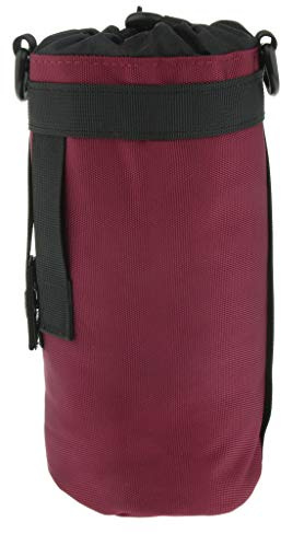 Amagogo 1,5L Wasserflaschenhalter Tragetasche Ärmeltasche Camping Wandern, rot