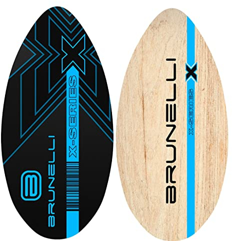 Brunelli Skimboard Surfbrett Holz Wellenbrett Surfboard Skim Board 39