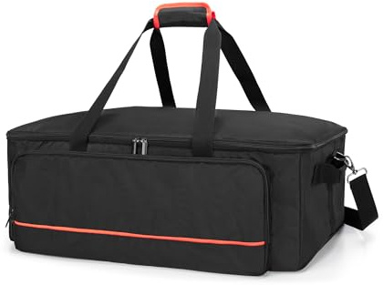 HODRANT Pizza Oven Carry Bag Compatible with Ooni Koda 12 Gas Pizza Oven | Outdoor Pizza Oven Cover with Shoulder Strap & High Capacity, Oven Carrying Case with Pockets for Oven Accessories, Bag Only