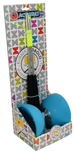 Acrobat- diabolo e Bacchette, Colore Azzurro, 515726