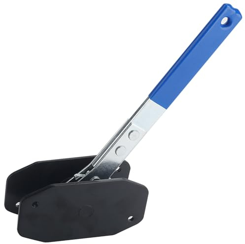 VBGURR Strumento di ripristino del pistone del freno, pistone del freno a cricchetto, con 2 pastiglie dei freni, strumento per la riparazione dei freni auto, strumento per auto (blu)
