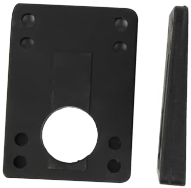 Skateboard Riser Pads - Angled Wedge Seals | Rubber Pads to Reduce Vibration | Prevent Wheel Bite | Extend Hardware Life for a Smoother Skateboa