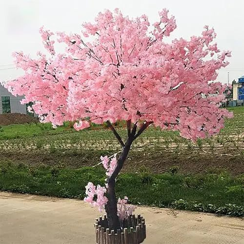 Sohodoo Cerezo Artificial: Flores de Seda Grandes y realistas - Decoración de Interior y Exterior(1.2mx1m)