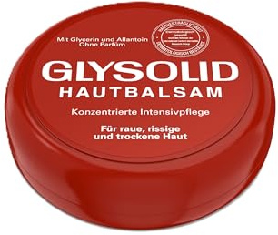 Glysolid Hautbalsam (100ml) - konzentrierte Intensivpflege für raue, rissige & trockene Haut mit Glycerin, schützt & erhält die natürliche Hautfeuchtigkeit, frei von Farbstoffen & Parfüm