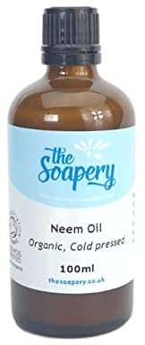 Neem Oil Organic 100ml - Cold Pressed, Raw, Pure, Virgin, Unrefined