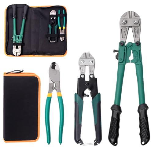 Swpeet Mini Bolt Cutter Heavy Duty Wire Cable Cutter (3)