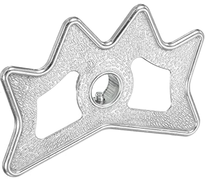 PATIKIL Biliardo Ponte Testa, Alluminio Lega Piscina Biliardo Stecca Bacchetta Ponte Spina-in Biliardo Accessori per Piscina Tavolo, Argento Tono