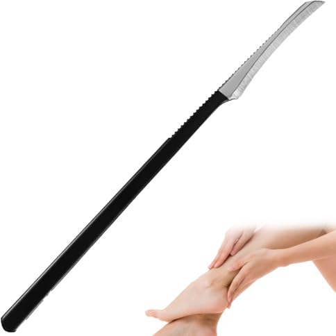 Couteau Pedicure de Pieds, Produit pour Enlever la Corne de Pieds, Grattoir de Pédicure, Lame Râpe Pied pour Callosités dur Coupe cors Peaux dures et Mortes pied nettoyage