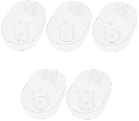 UKCOCO 5stücke Teiliges Tape Cutter Tragbare Klebebandspender Für Bürobedarf Transparentes Design Einfach Zu Nutzen Für Kreative Projekte Und Tägliche Anwendungen